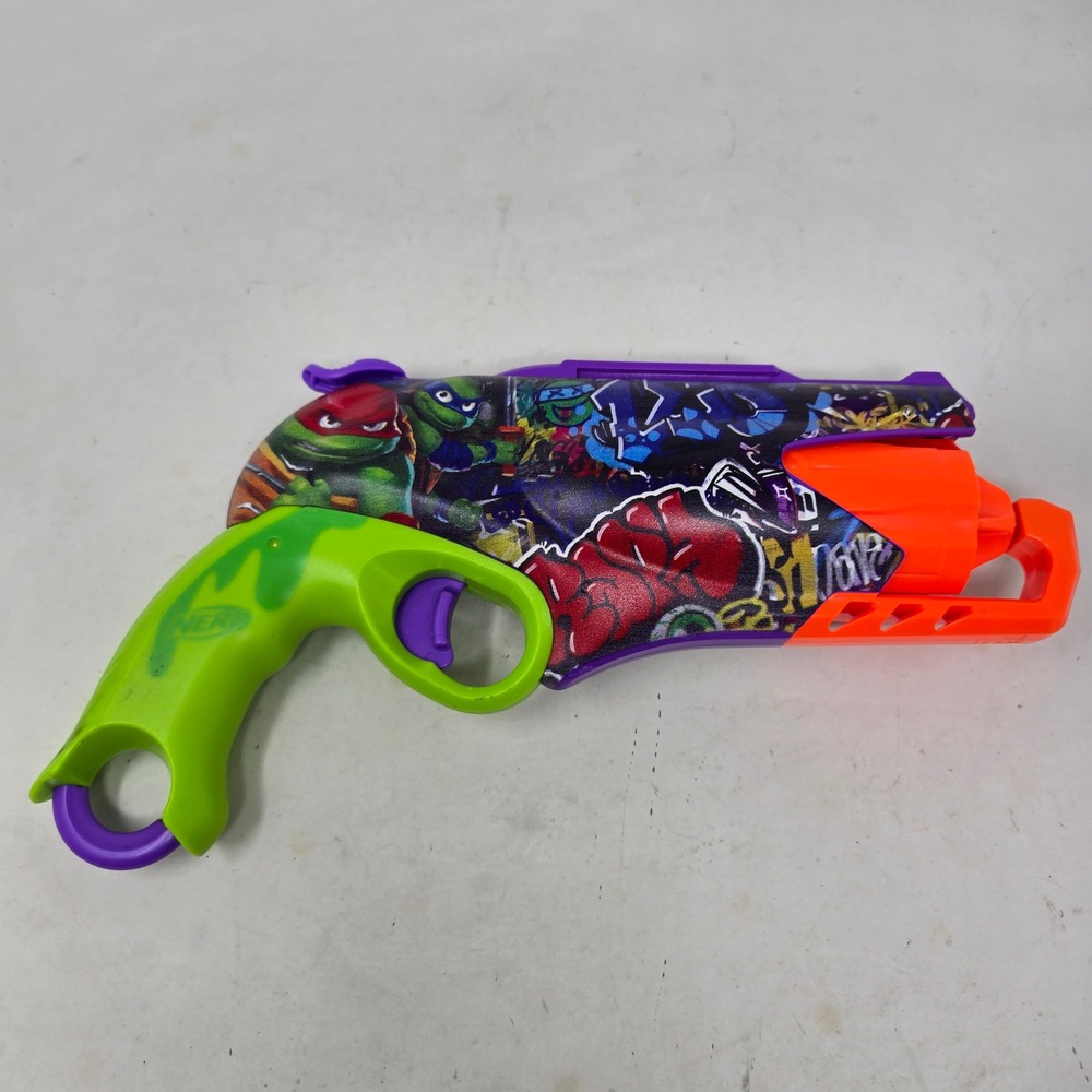 Nerf Teenage Mutant Ninja Turtles Blaster TMNT Graffiti Hammer Action F9972